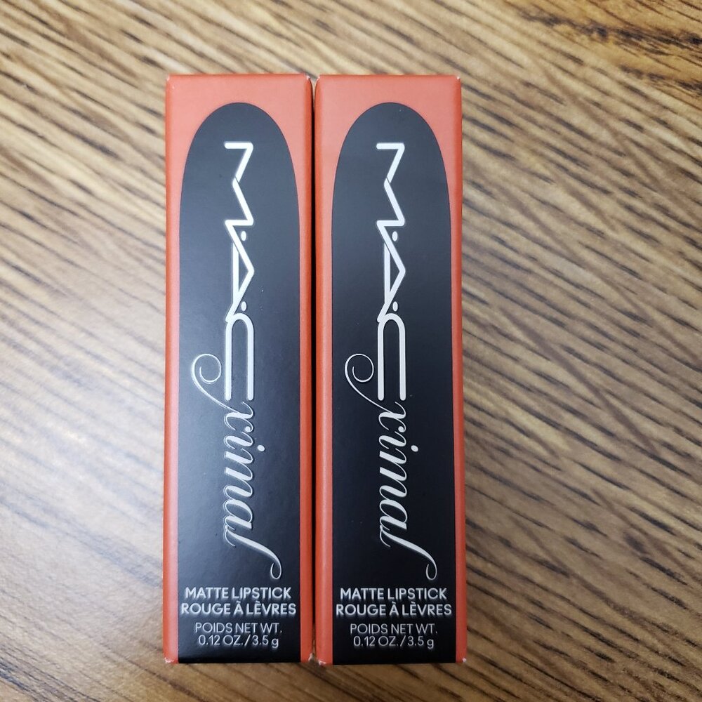 Bundle of 2 MAC MACximal Lipstick No Coral-ation